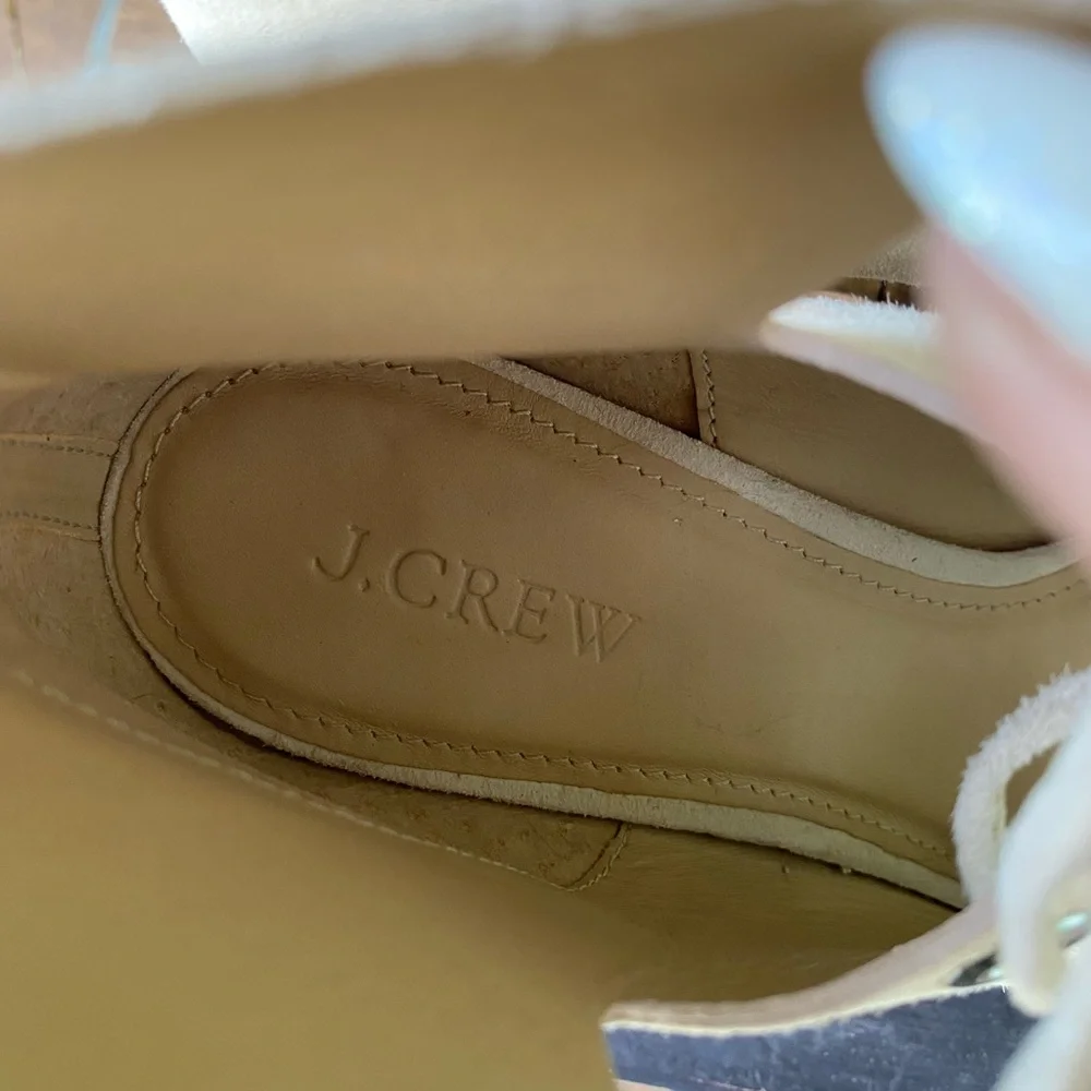 Nude wedge sandals J. Crew